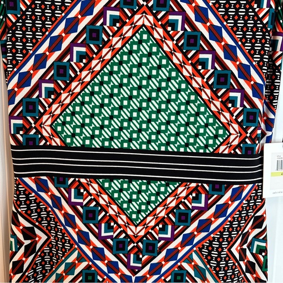 NWT Calvin Klein Multicolored Dress - Picture 3 of 7